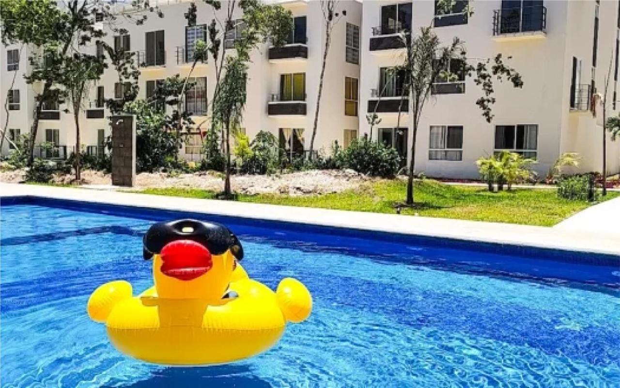 Caribe Turquesa, Departamento Completo, Playa Del Carmen Apartman Kültér fotó